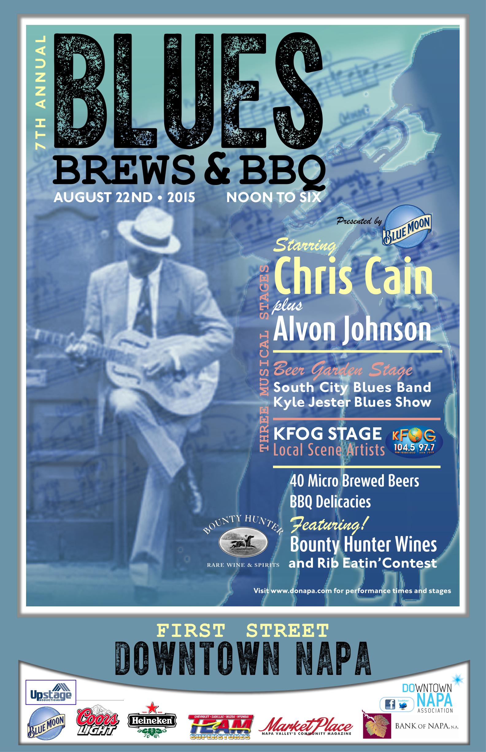 Blues, Brews, and BBQ