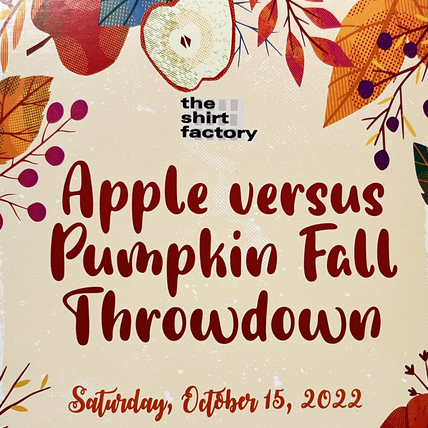 APPLE VS. PUMPKIN FALL THROWDOWN